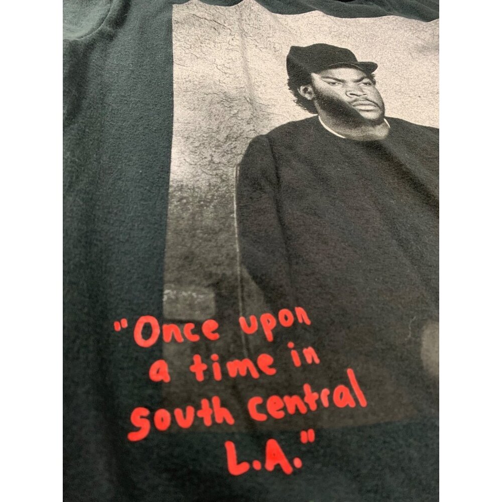 Boyz N The Hood Womens Small Black Ice Cube Long Sleeve Shirt Once Upon A Time - Picture 6 of 9